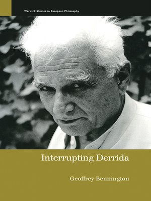 cover image of Interrupting Derrida